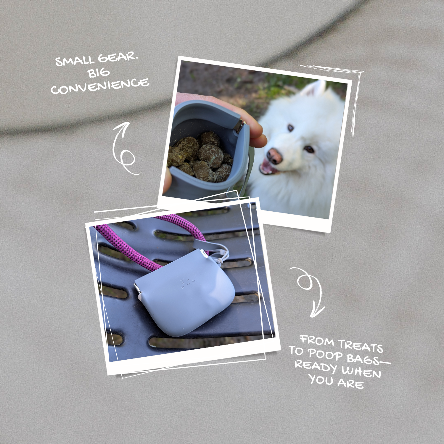 Up Dog Shop One-Hand Treat Pouch