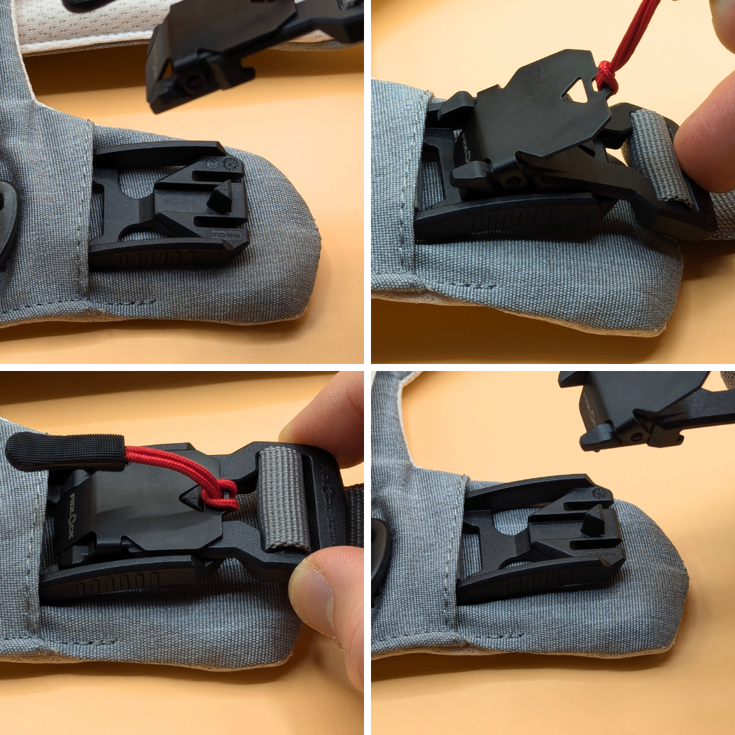 Magnetic dog harness with quick-release buckles for easy dog walking by Up Dog Shop