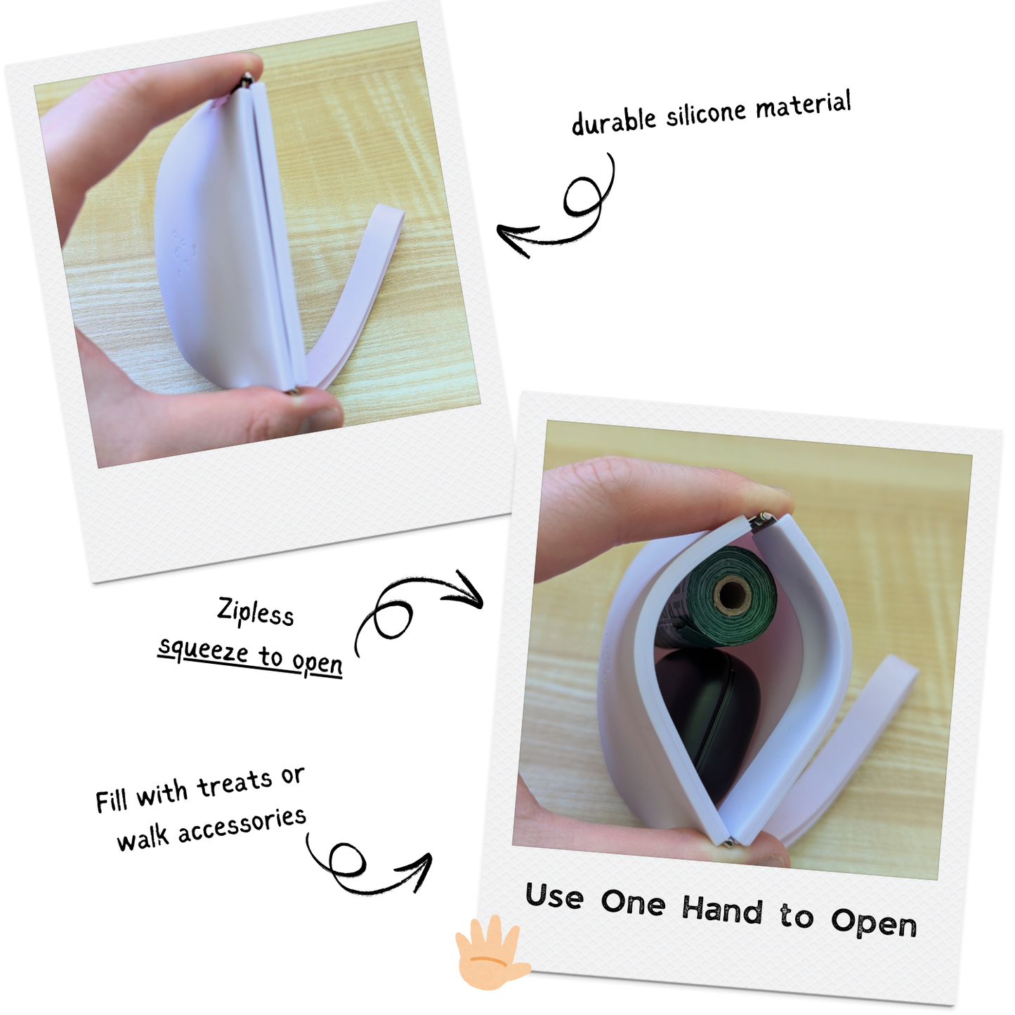 Up Dog One-Hand Treat Pouch Benefits
