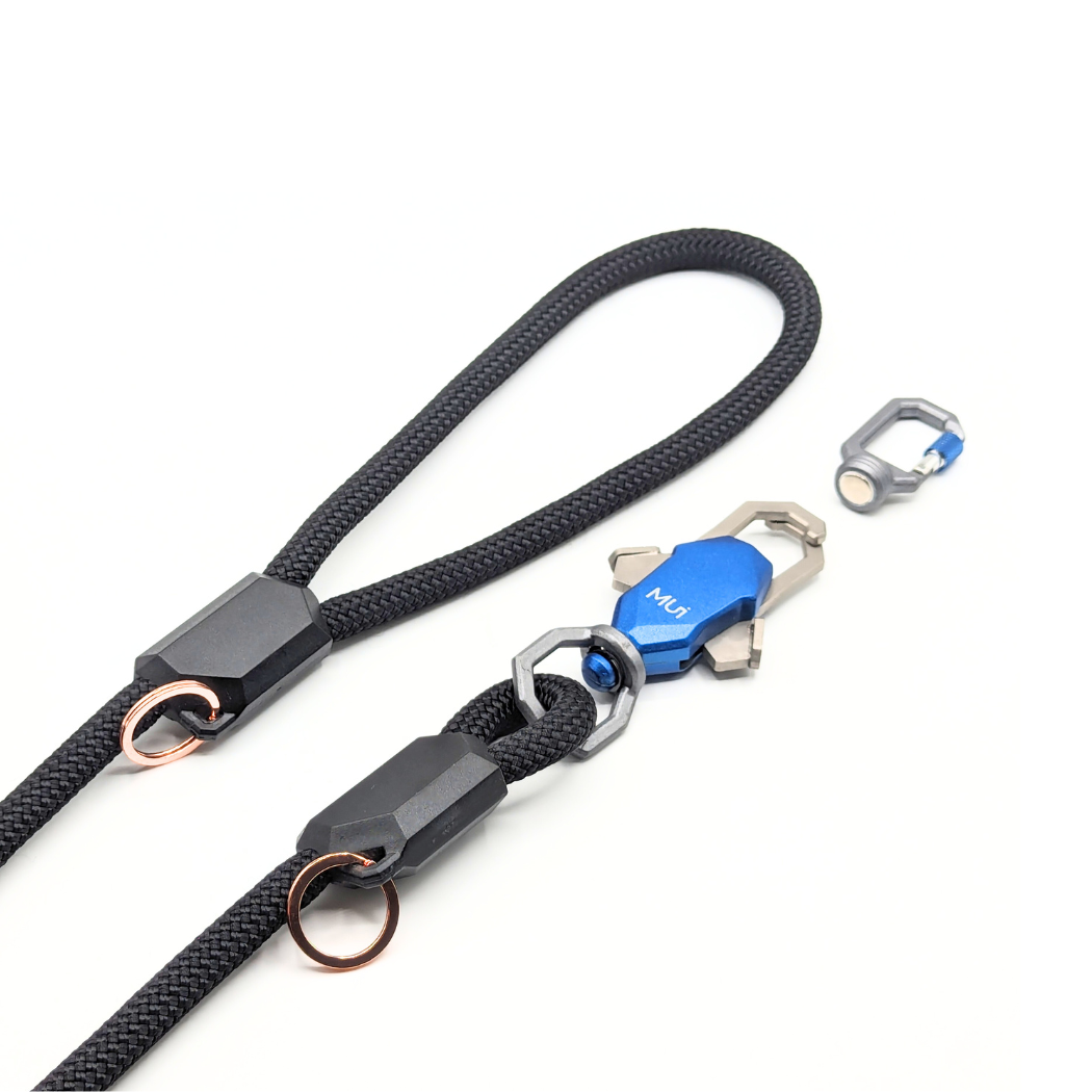Innovative magnetic leash with durable rope texture