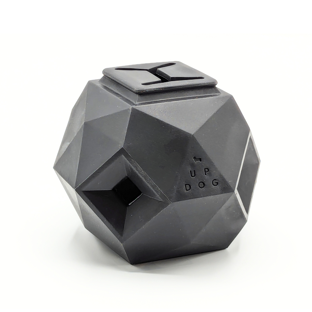 Slate Gray Odin Treat Dispensing Toy For Dogs by Up Dog Shop