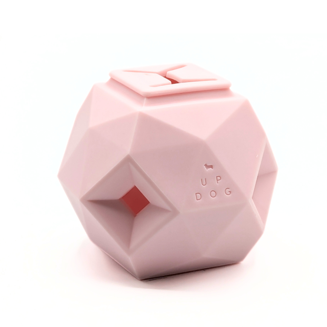 Rose Quartz Odin Treat Dispensing Toy For Dogs by Up Dog Shop