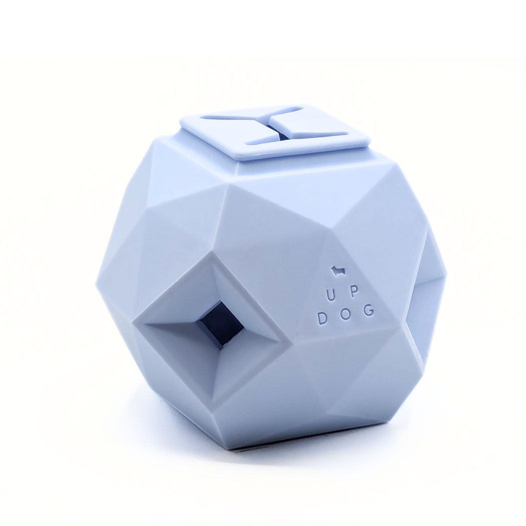 Powder Blue Odin Treat Dispensing Toy For Dogs by Up Dog Shop