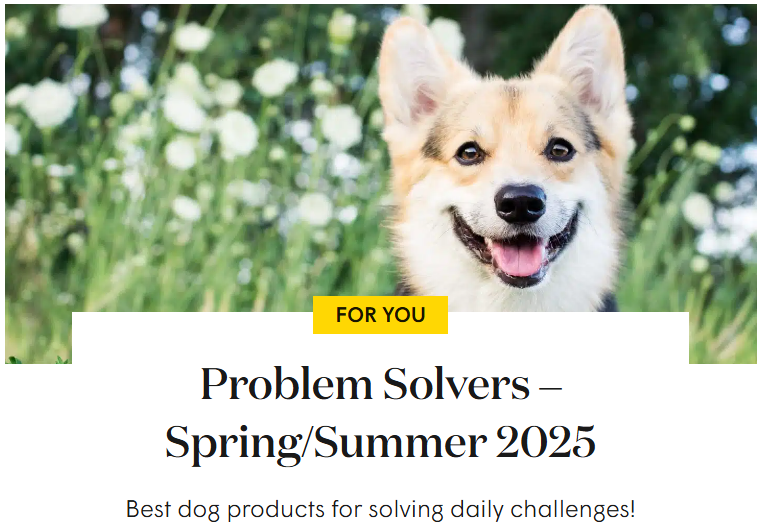 Up Dog Shop selected as best dog products for solving daily challenges